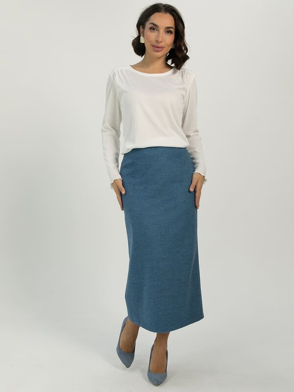 LT Collection Юбка 613379 Ю16519-16М Голубой