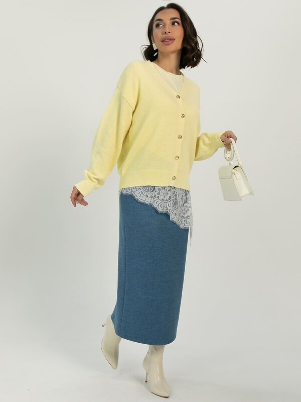 LT Collection Юбка 613379 Ю16519-16М Голубой