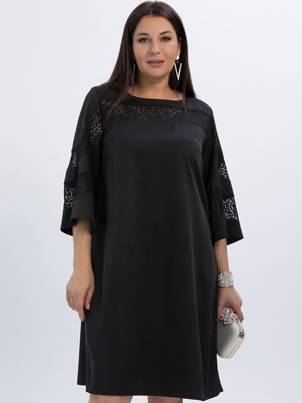 LT Collection Платье 613381 П16525-13М Черный
