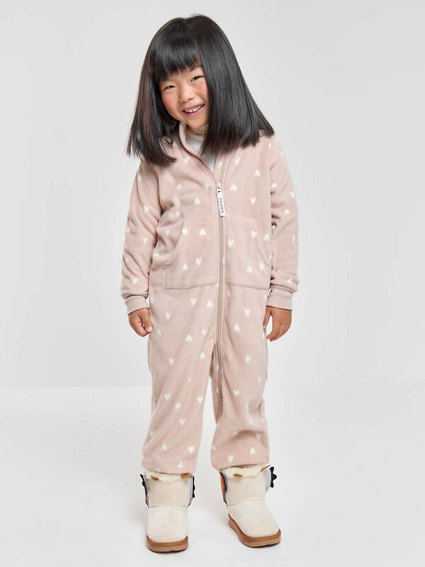 CROCKID Комбинезон 613537 ФЛ 60005/н/13 ГР бежевый, сердечки
