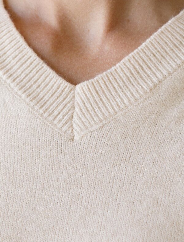 VILATTE Джемпер 613789 D39.632 овсяный меланж