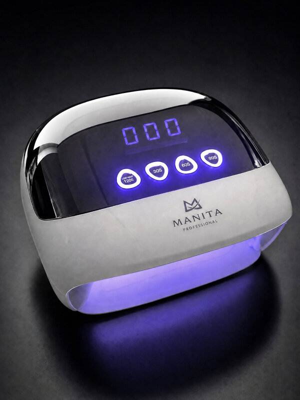 MANITA Лампа для маникюра и педикюра профессиональная / Aura gloss MP-118 LED/UV, 256 Вт, белый 613898 28726 