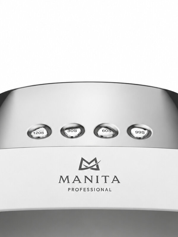 MANITA Лампа для маникюра и педикюра профессиональная / Aura gloss MP-118 LED/UV, 256 Вт, белый 613898 28726 