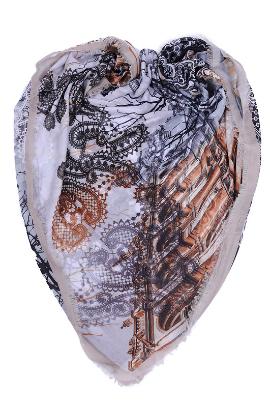 VEREZO Платок 98835 PLG-149-01 Коричневый