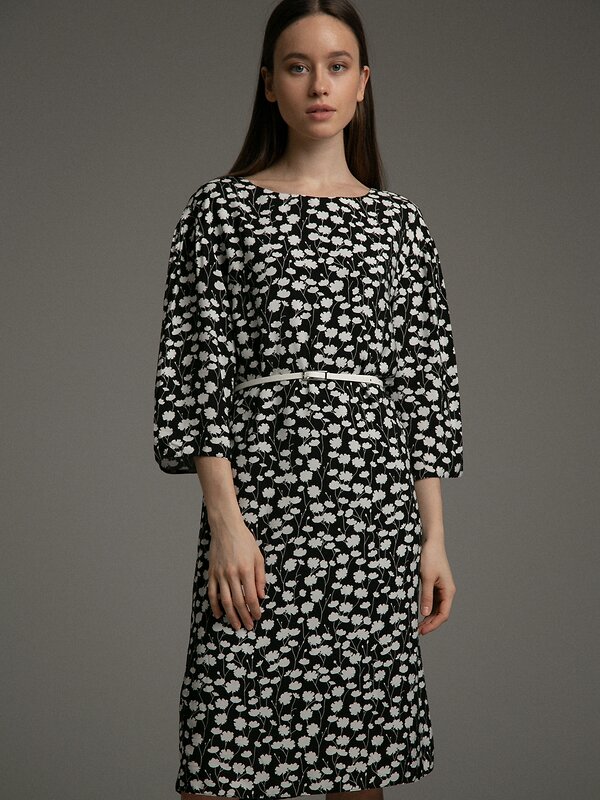 Emka Fashion Платье 100986 PL1042/clay черный
