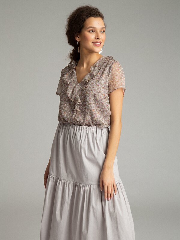 Emka Fashion Юбка 101976 S885/chart Серый