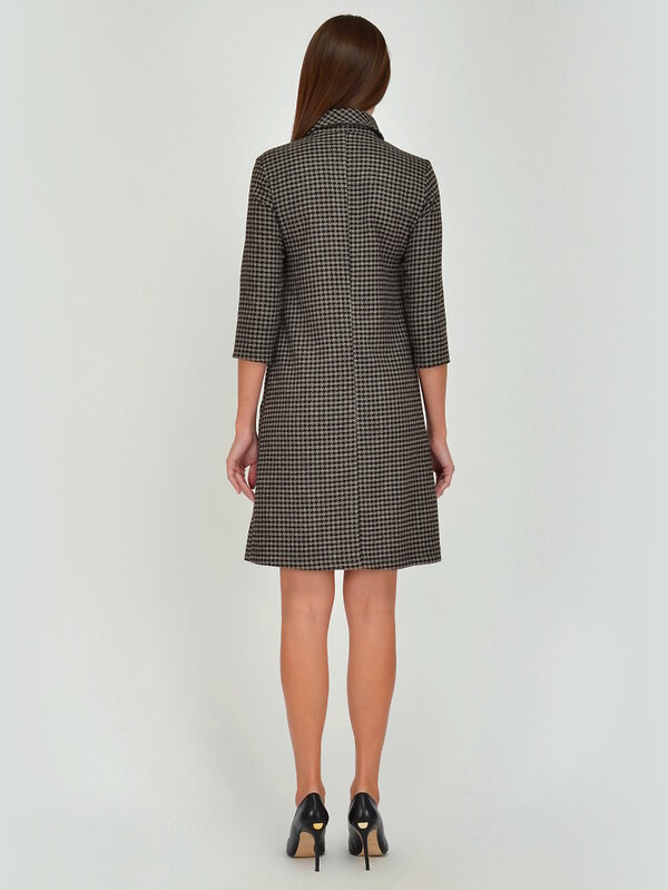 VISERDI Платье 107661 1959-чклл 4191035 Черный/бежевый