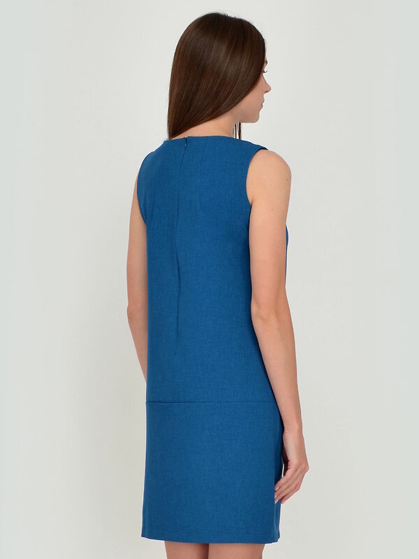 VISERDI Платье 107672 1617-изм 450650 Морская волна