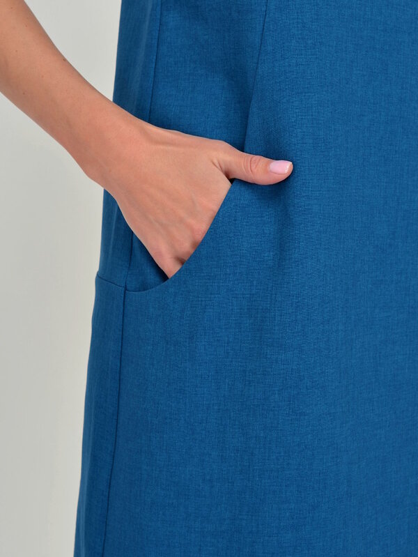 VISERDI Платье 107672 1617-изм 450650 Морская волна