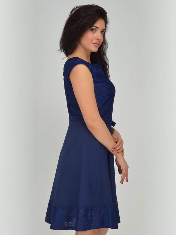 VISERDI Платье 107696 1775-син 419815 Синий