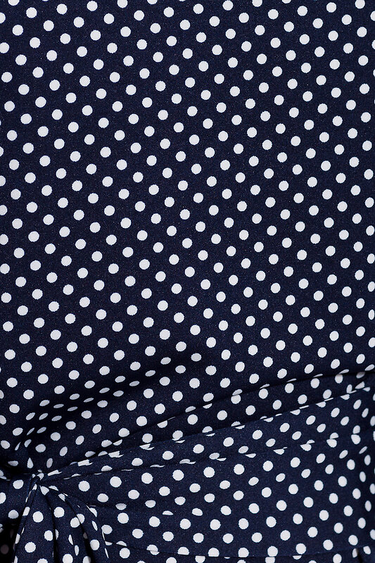 Emansipe Платье 14167 247.77.0535 Темно-синий/мелкий горох