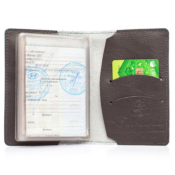 Eshemoda Обложка на паспорт 20683 "Рыжая" 