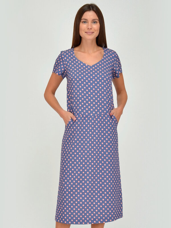 VISERDI Платье 120621 10020-срг 459880 Сине-розовый