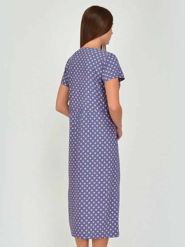 VISERDI Платье 120621 10020-срг 459880 Сине-розовый