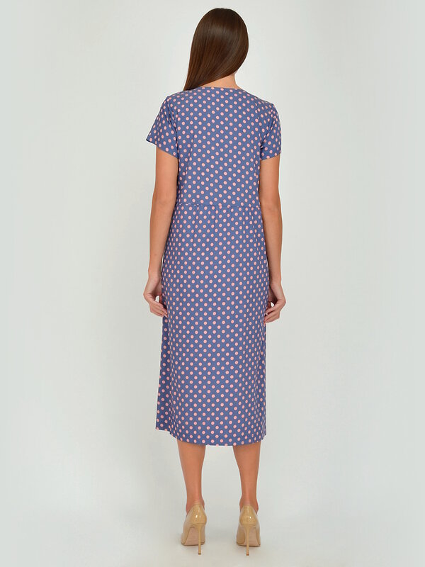 VISERDI Платье 120621 10020-срг 459880 Сине-розовый