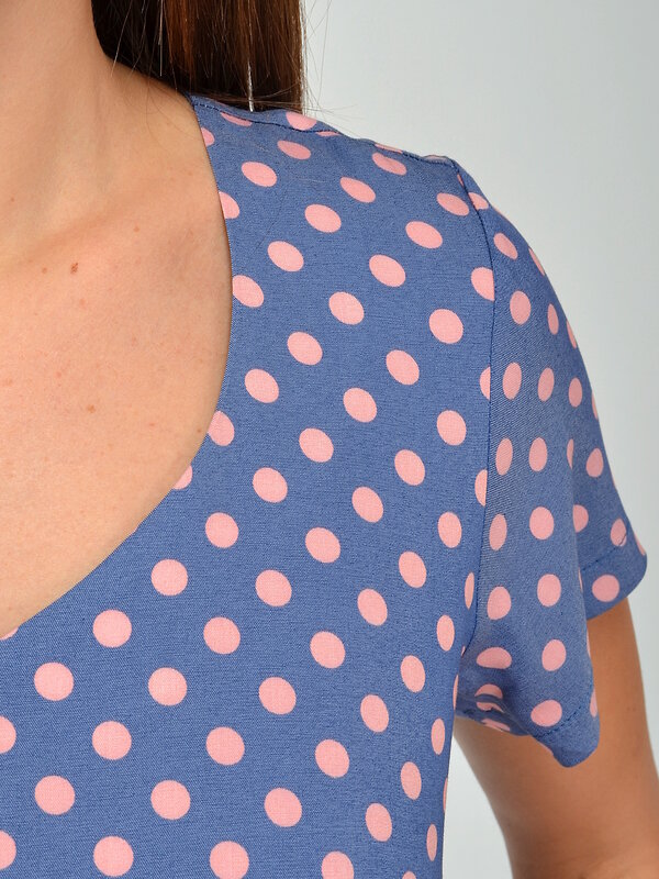 VISERDI Платье 120621 10020-срг 459880 Сине-розовый