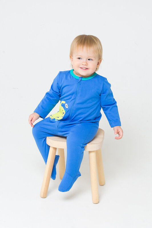 CROCKID Комбинезон 121898 К 6242 ярко-голубой