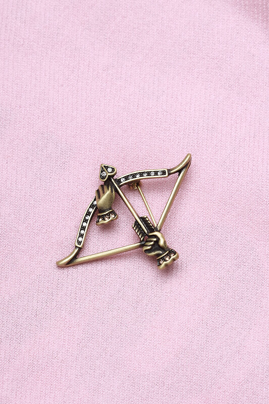 FASHION JEWELRY Брошь 122602 FJ-T6 Медный