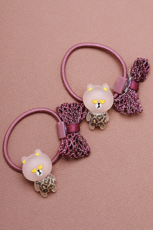 FASHION JEWELRY Резинка для волос 123253 FJ-88 Малиновый