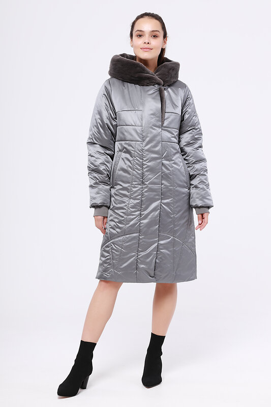DIMMA Пальто 125058 2105 Серый