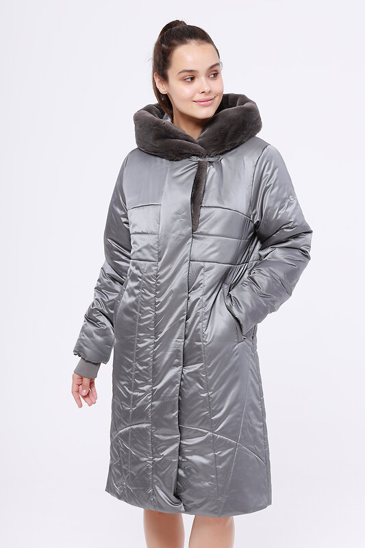 DIMMA Пальто 125058 2105 Серый