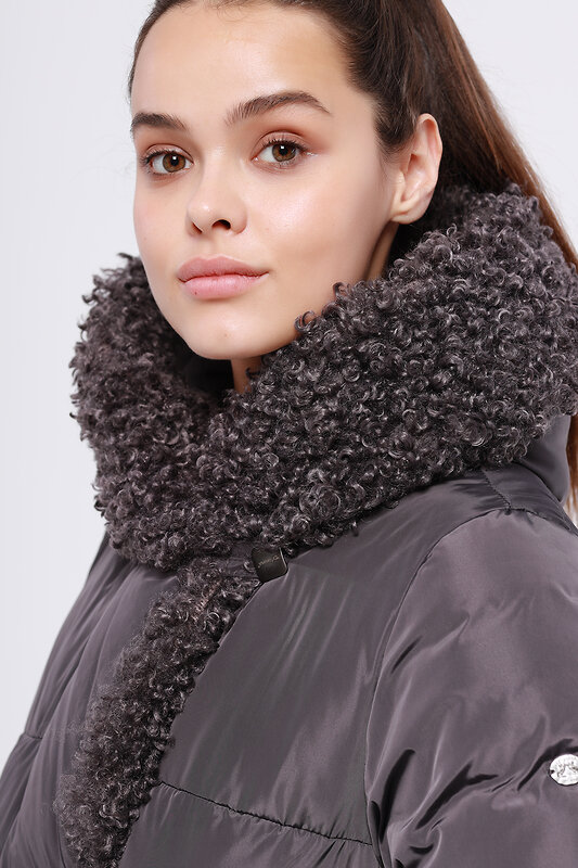 DIMMA Пальто 125072 2109 Серо-сиреневый