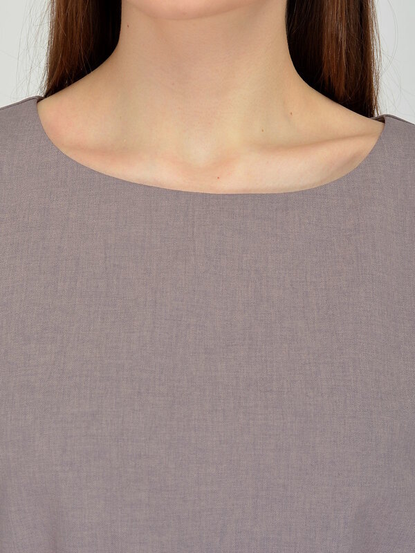 VISERDI Платье 146723 10115-беж 450750 кофейный