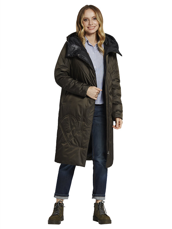 DIMMA Пальто 151928 2118 Темный хаки