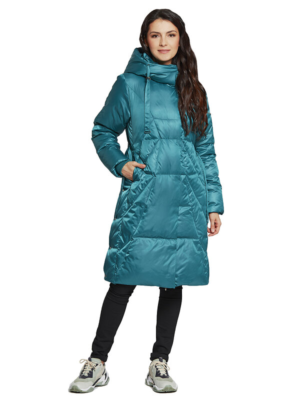 DIMMA Пальто 151931 2119 Бирюзовый