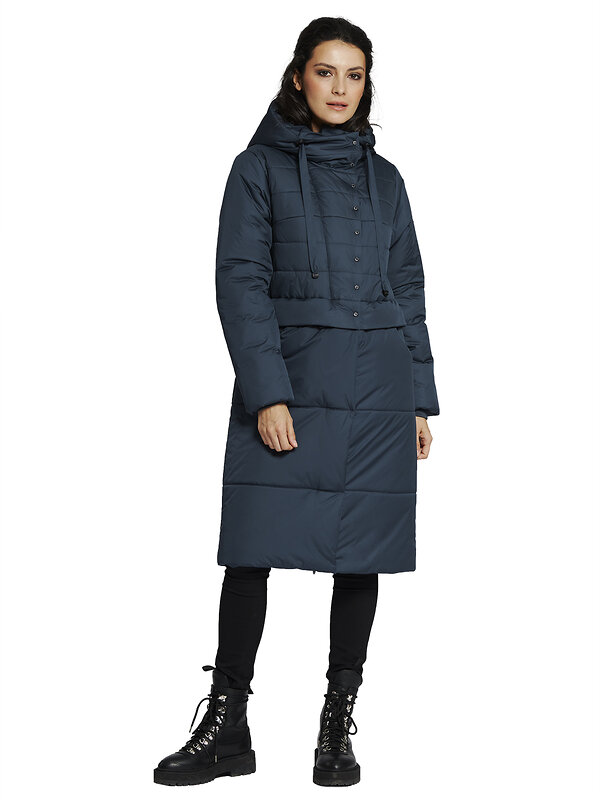 DIMMA Пальто 151969 2125 Сине-зеленый