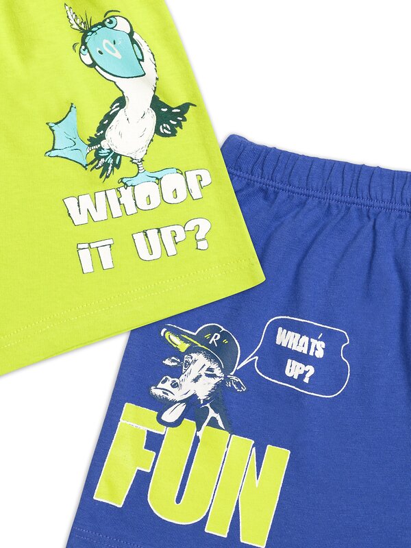 PELICAN Трусы 152380 BUB3224(2) Синий/зеленый