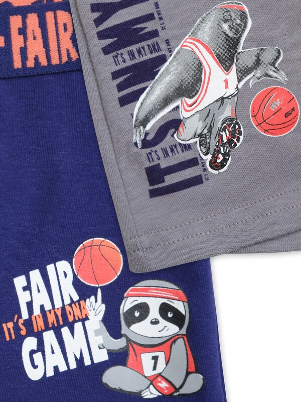 PELICAN Трусы 152385 BUHB3225(2) Темно-синий/серый