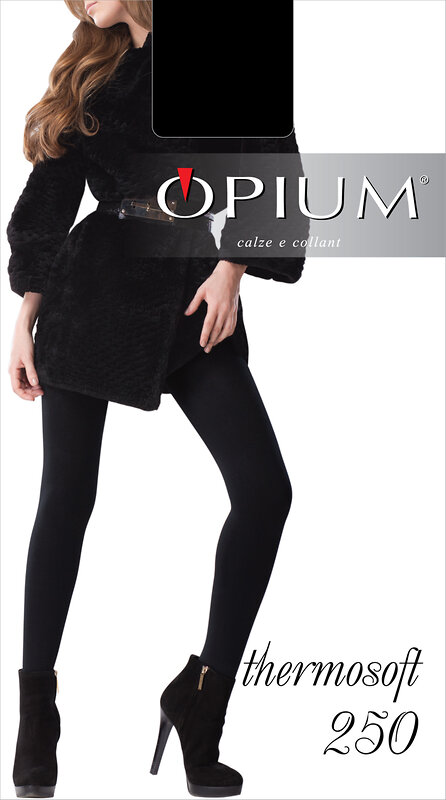 OPIUM Колготки 154907 Thermosoft 250 Nero