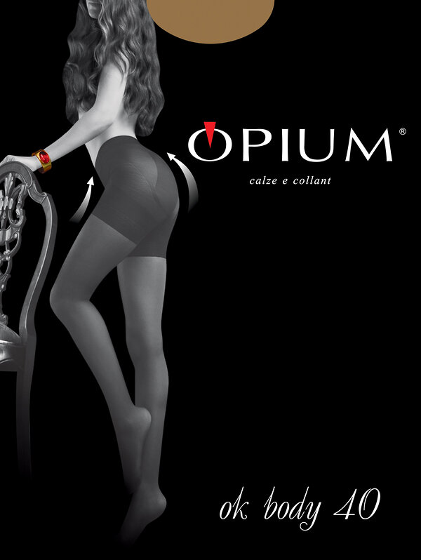 OPIUM Колготки 155155 Ok Body 40 Bronzo