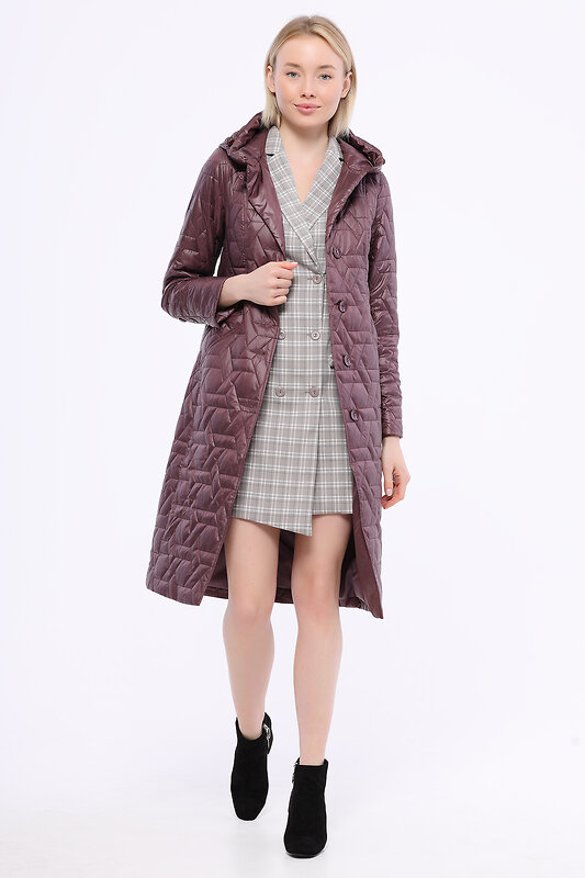 DIMMA Пальто 157926 2150 Баклажановый