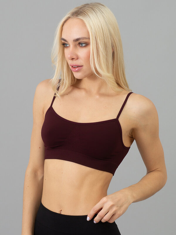 Giulia Топ 159008 BRASSIERE Темно-бордовый